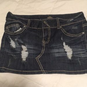 Jean skirt